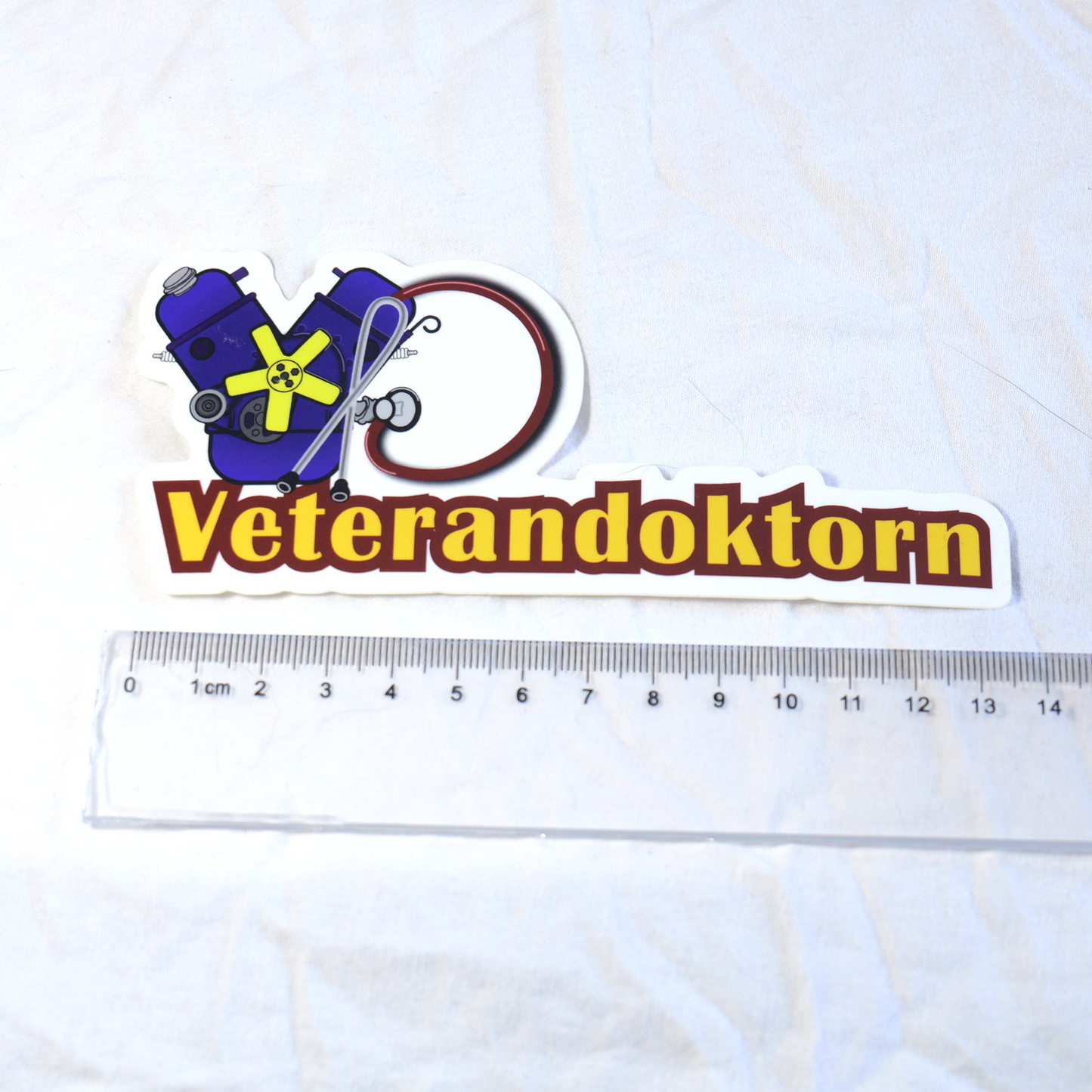 2. Klistermärke "Veterandoktorn"