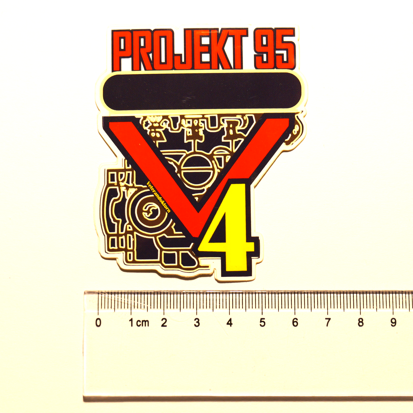 6. Klistermärke "Projekt 95" - Stora